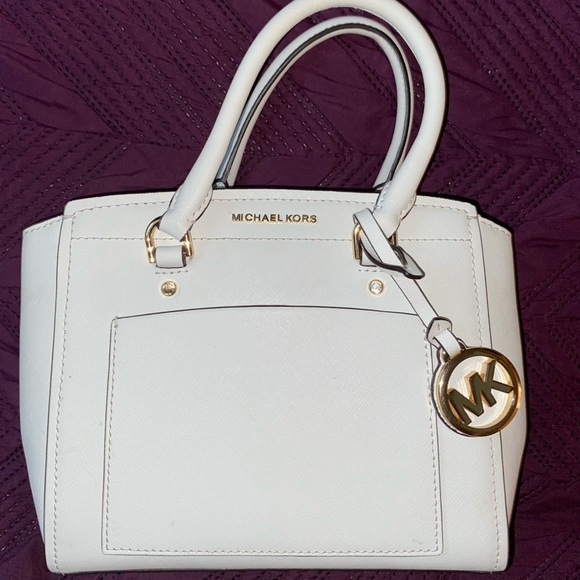 Michael Kors Handbags - White Michael Kors Bag